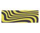 Passadeira Vinil Colormats Caleidoscópio, yellow | WestwingNow