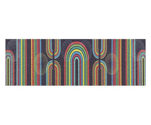 Passadeira Vinil Colormats Rainbow, purple | WestwingNow