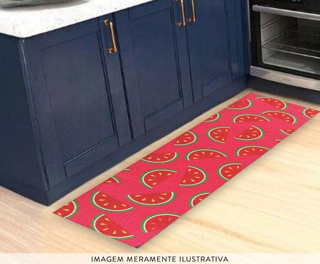Passadeira Vinil Colormats Melancias | Westwing