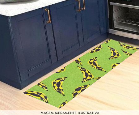 Passadeira Vinil Colormats Bananas | Westwing