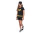 Pijama Manga Curta Infantil Batgirl com Máscara e Glitter, Colorido | WestwingNow