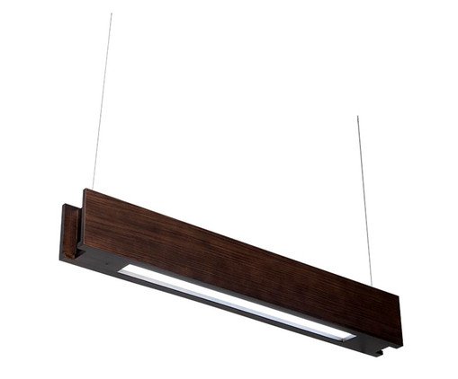 Pendente Wengel Ret Bivolt, Marrom | WestwingNow