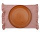 Jogo de Lugar Americano com Babados Yucra Rosa, pink | WestwingNow