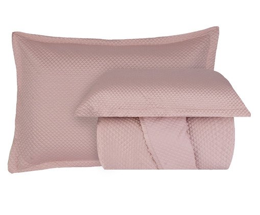Jogo de Cobre-Leito Satin Rosa Peach, pink | WestwingNow