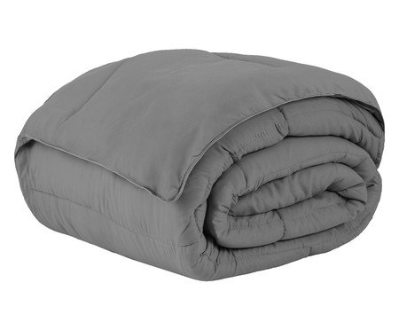 Comforter Toque de Plumas Grafite | Westwing