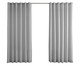Cortina Voal Texturizado Prata, silver or metallic | WestwingNow
