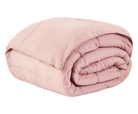 Comforter Toque de Plumas Rosa Peach | Westwing
