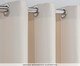 Cortina Voal Xadrez Bege Escuro, beige | WestwingNow