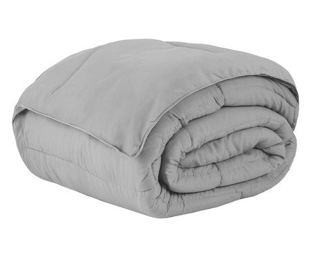 Comforter Toque de Plumas Prata Casa | Westwing