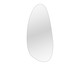Espelho de Parede Orgânico Walker - 100x50cm, Prata | WestwingNow