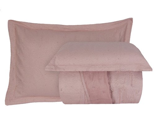 Jogo de Cobre-Leito Anarruga Rosa Peach, pink | WestwingNow