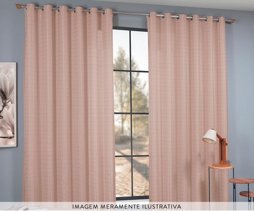 Cortina Blackout Rústico Bege, beige | WestwingNow