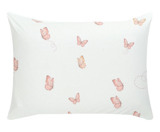 Fronha Avulsa Borboleta Sonhare Prata, multicolor | WestwingNow