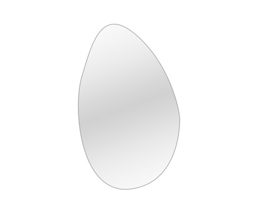 Espelho de Parede Orgânico Marcas - 60x100cm, Prata | WestwingNow