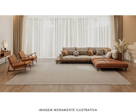 Tapete Andes Bege e Branco | Westwing