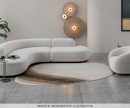 Tapete Waves Bege e Marrom | Westwing