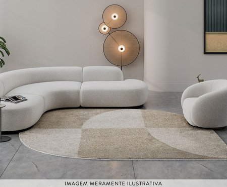 Tapete Waves Off White e Bege | Westwing