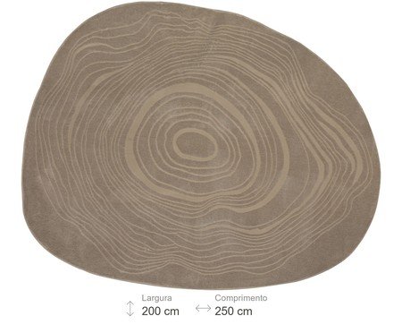 Tapete Waves Marrom | Westwing