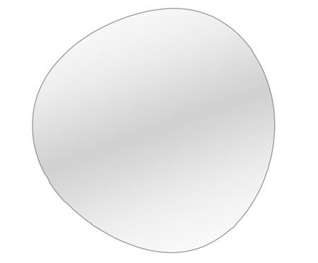Espelho de Parede Orgânico Samson - 58x77cm | WestwingNow