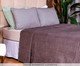 Cobertor Aveludado Manta Soft Touch Flannel Jaquard Cinza, grey | WestwingNow