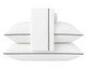 Jogo de Lençol Clássico Colorlife com Vivo Percal Branco 200 Fios, white | WestwingNow