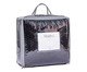 Cobertor Aveludado Manta Soft Touch Flannel Jaquard Preto, black | WestwingNow