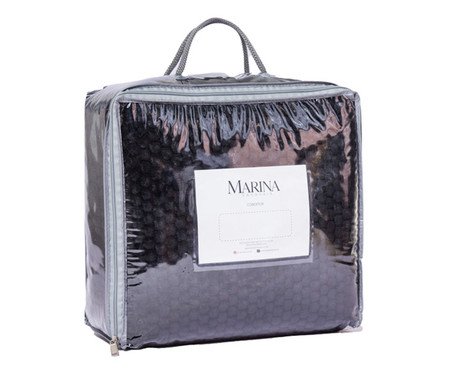 Cobertor Aveludado Manta Soft Touch Flannel Jaquard Preto | Westwing