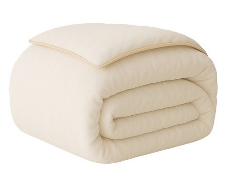Duvet Colorlife Liso Percal Off-White 200 Fios | Westwing