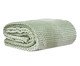 Cobertor Aveludado Manta Soft Touch Flannel Jaquard Verde, green | WestwingNow
