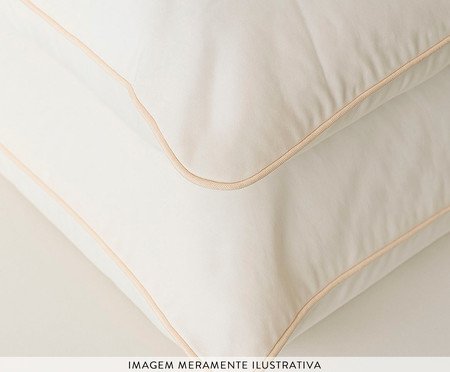 Fronha Colorlife Percal Off-White 200 Fios | Westwing