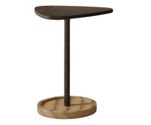 Mesa Lateral Copacabana Chocolate, brown | WestwingNow