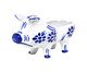 Petisqueira Porquinho em Porcelana Colonial Azul e Branca, blue | WestwingNow