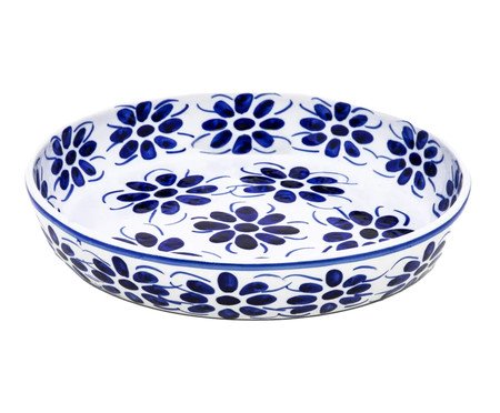 Travessa em Porcelana Colonial ll Azul e Branco | Westwing