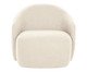 Poltrona Orin Boucle Creme, Natural | WestwingNow