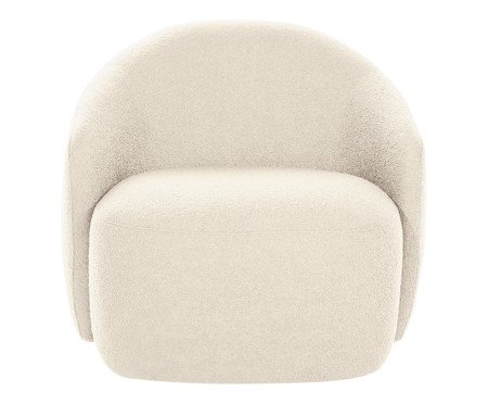 Poltrona Orin Boucle Creme | Westwing