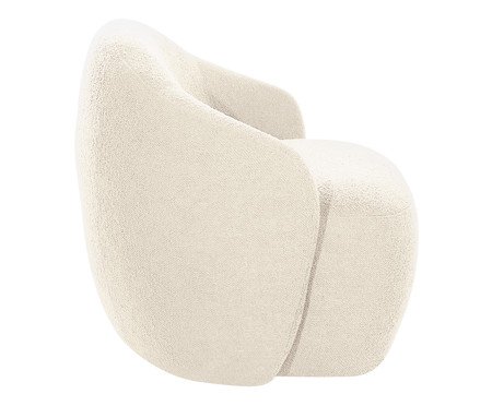 Poltrona Orin Boucle Creme | Westwing