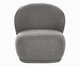 Poltrona Onda Linho Grafite, grey | WestwingNow