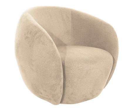 Poltrona Milo Boucle Bege | Westwing