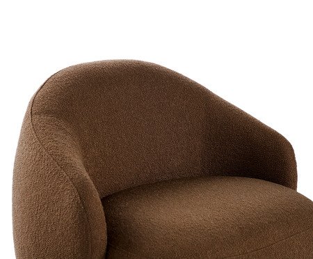 Poltrona Orin Boucle Marrom | Westwing