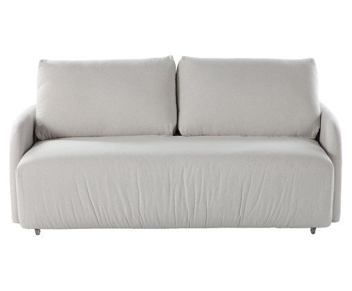 Sofá Retrátil Cloe - Linhão Bege, beige | WestwingNow