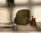 Poltrona Onda Linho Verde, green | WestwingNow