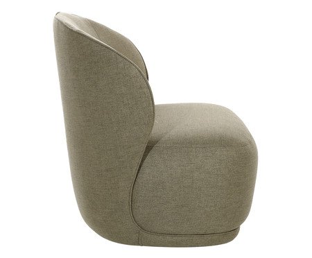 Poltrona Onda Linho Verde | Westwing