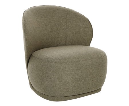 Poltrona Onda Linho Verde | Westwing