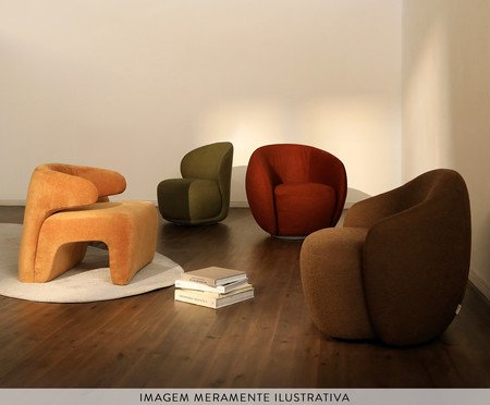 Poltrona Milo Boucle Verde | Westwing