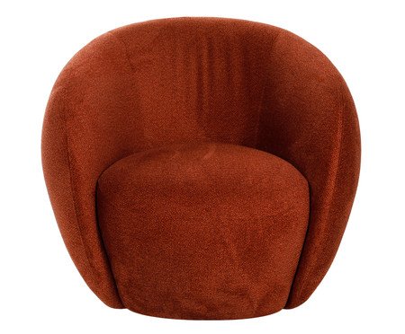 Poltrona Milo Boucle Terracota | Westwing