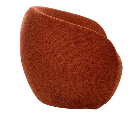 Poltrona Milo Boucle Terracota | Westwing