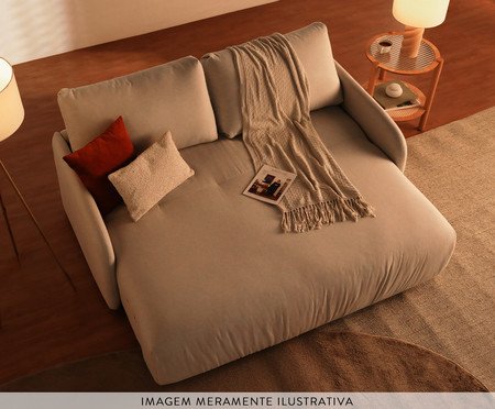 Sofá Retrátil Cloe  - Fendi | Westwing