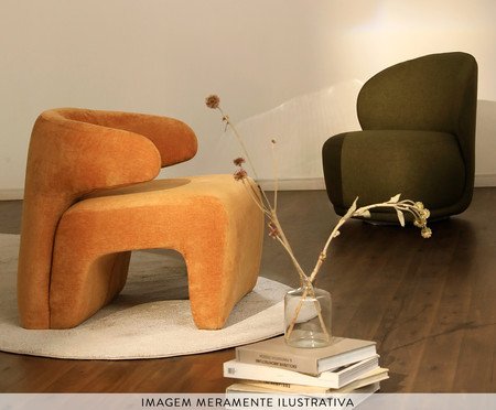 Poltrona Astra Veludo Verde | Westwing