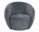 Poltrona Milo Veludo Azul, blue | WestwingNow