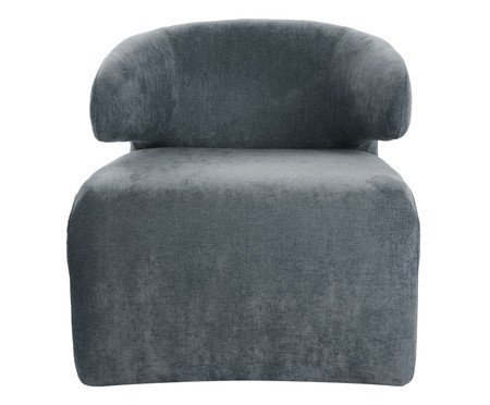 Poltrona Astra Veludo Azul | Westwing